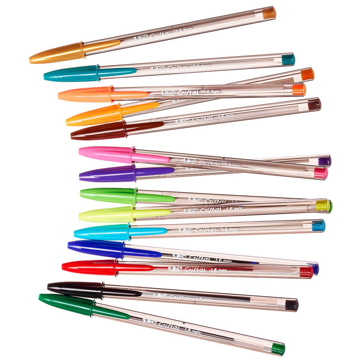 Bic Cristal ballpoint pens, 15st.