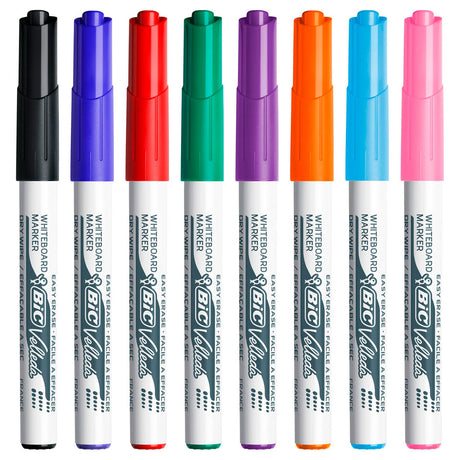 BIC Velleda Whiteboard Markers, 8st.