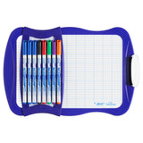 BIC Velleda Whiteboard mit 8 Markierungen