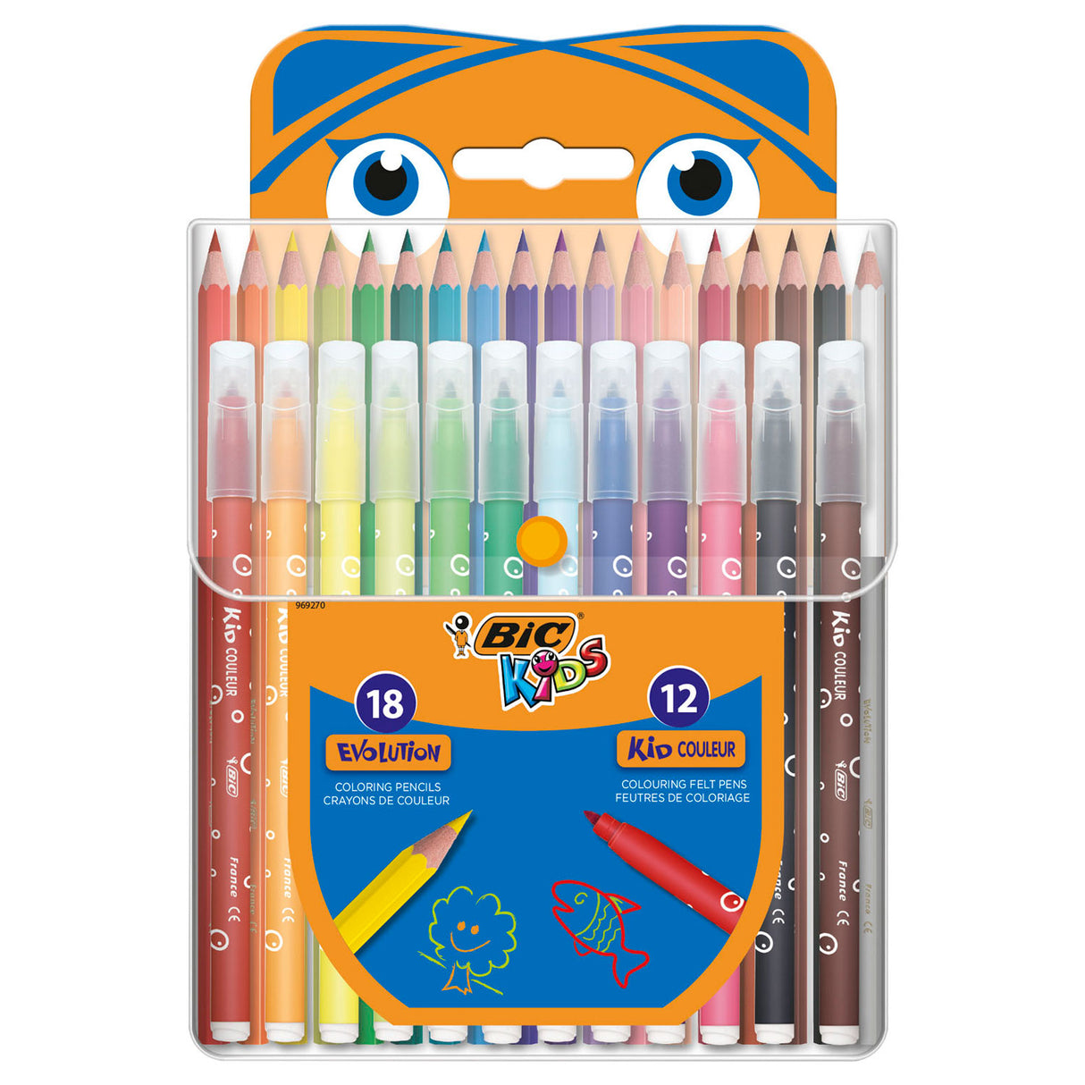 Bic Kids Color Set, 30DLG.