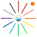 Bic kids coloring case with stickers