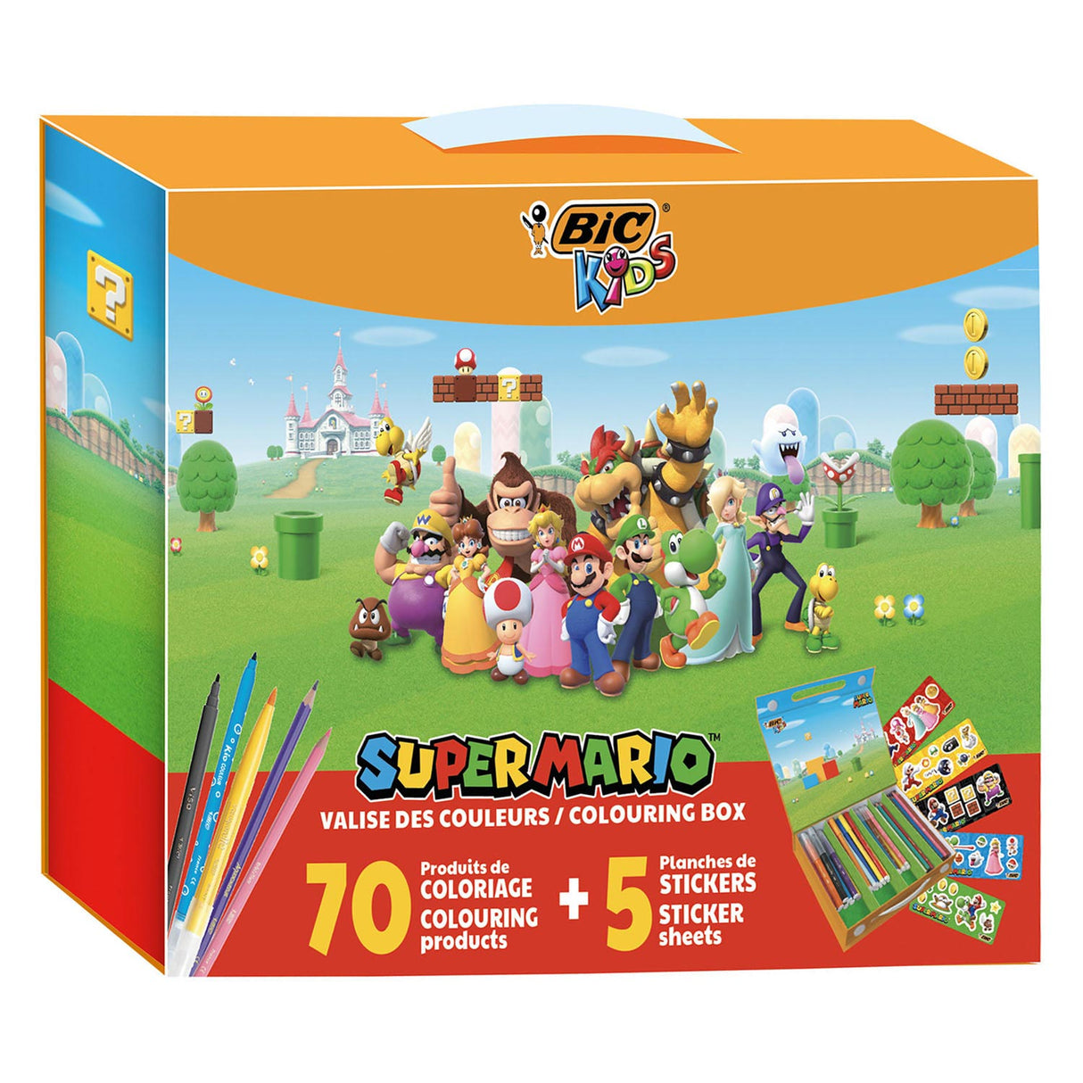 BIC Kids Super Mario Color Chature, 70dlg.