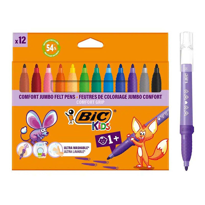 Dětské fixy Bic, 12 ks