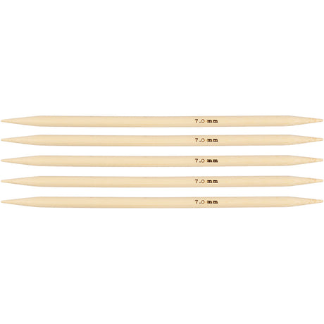Creativ company socks knitting needles, L: 20 cm, size 7 mm, 1 set