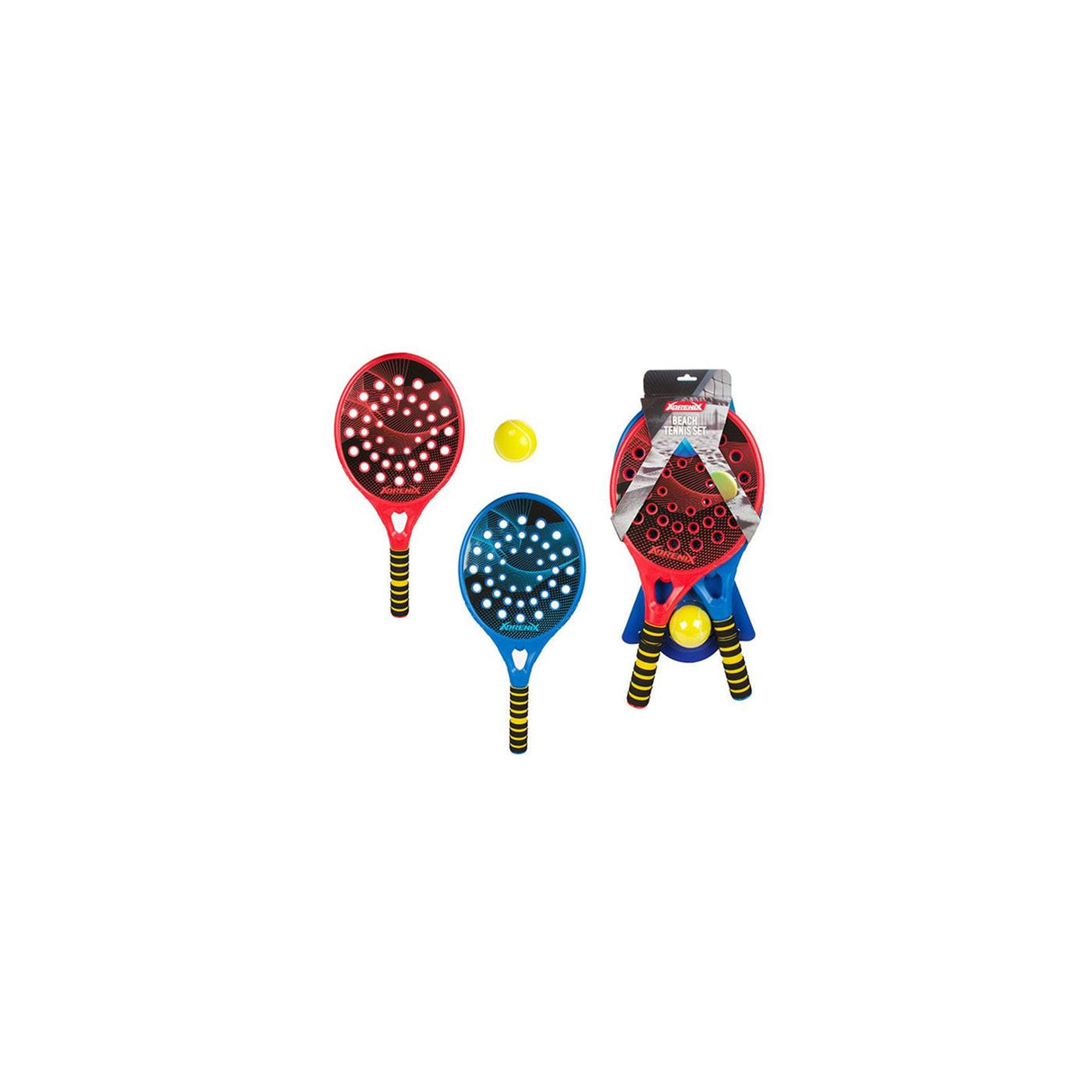 Toi-toys adrenix beach tennis set 3-piece