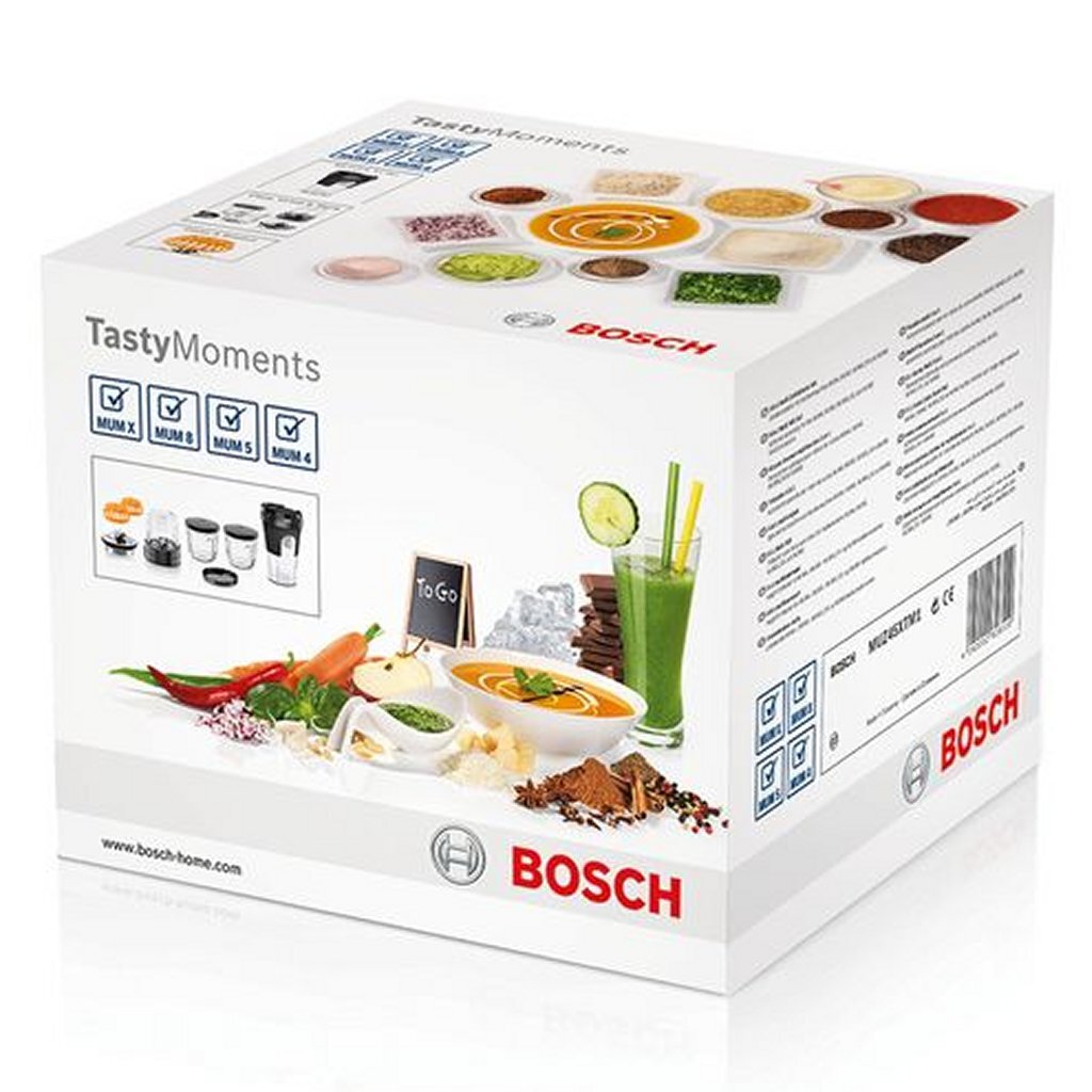 Bosch Muz45XTM1 TastyMomentens Set Black Transparent