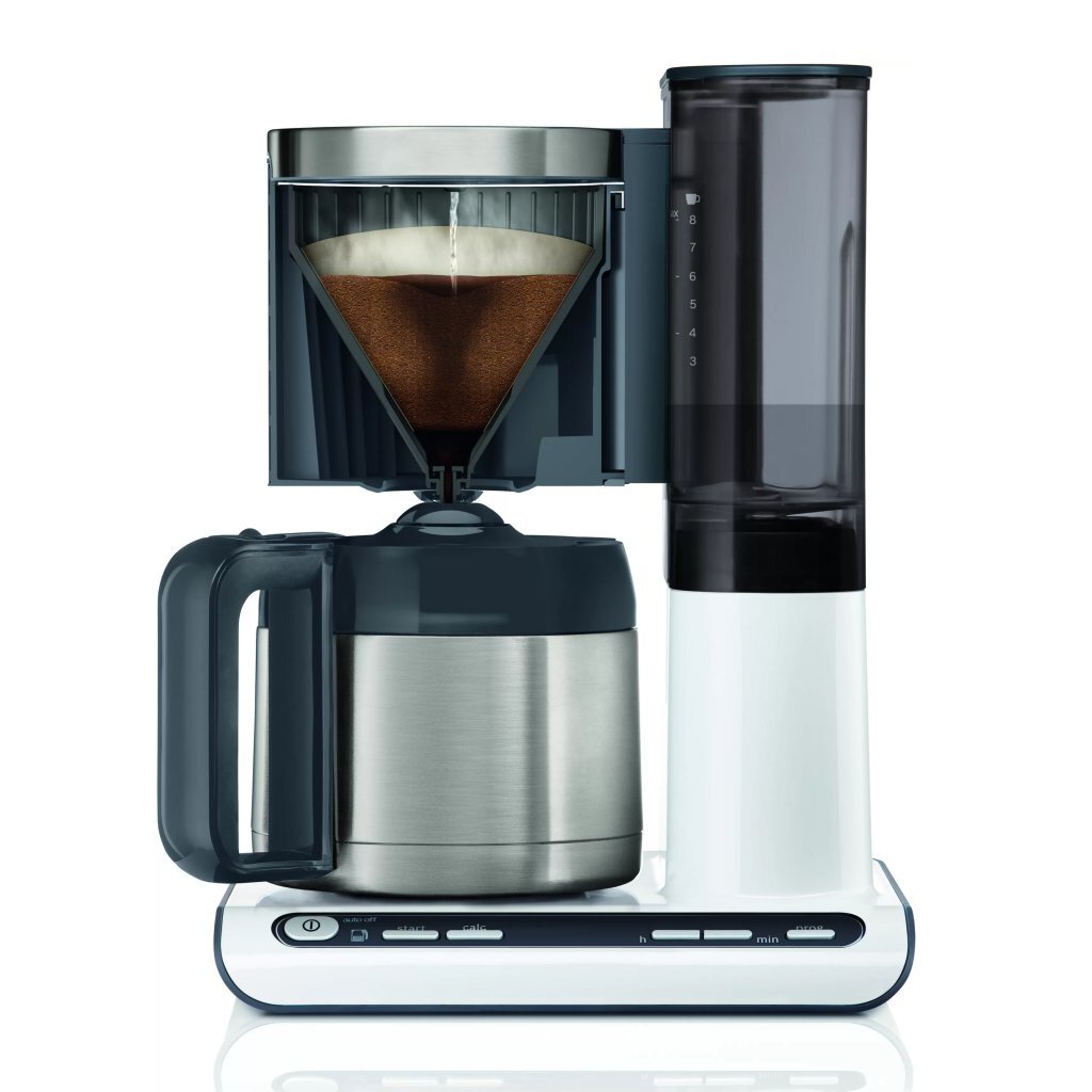 Bosch TKA8A681 Styline kaffemaskin rostfritt stål vitt