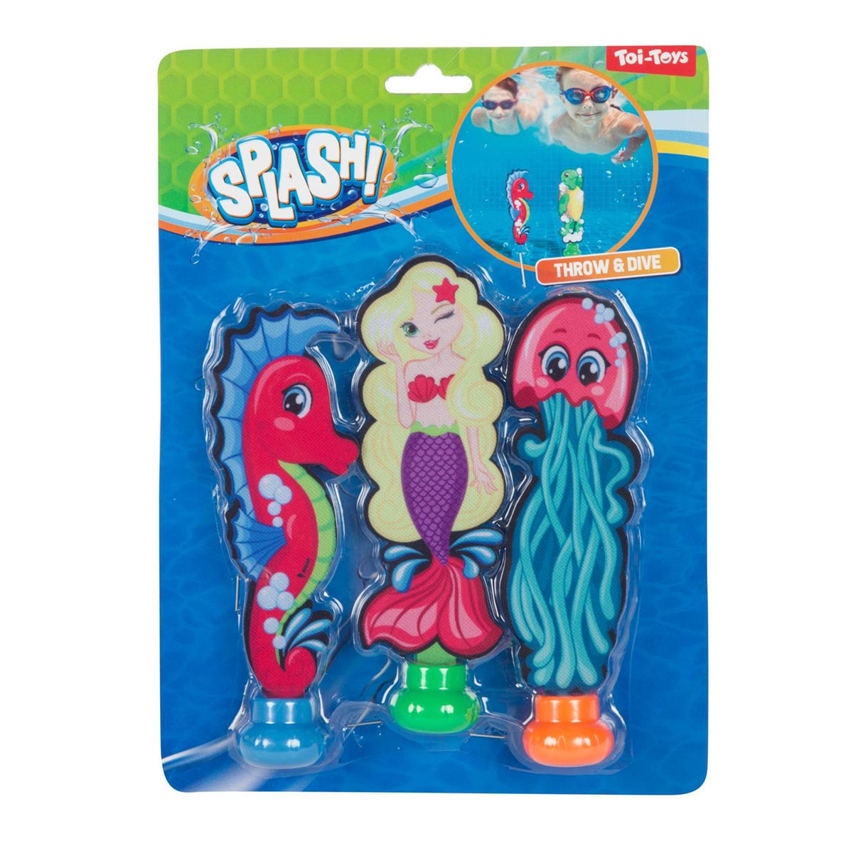 Splash diving fish sea creatures