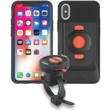 Abi Tigra Sport Phone Case Fitclik Neo Bike Kit for iPhone X