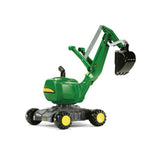 RollyDigger John Deere 102 cm green excavator