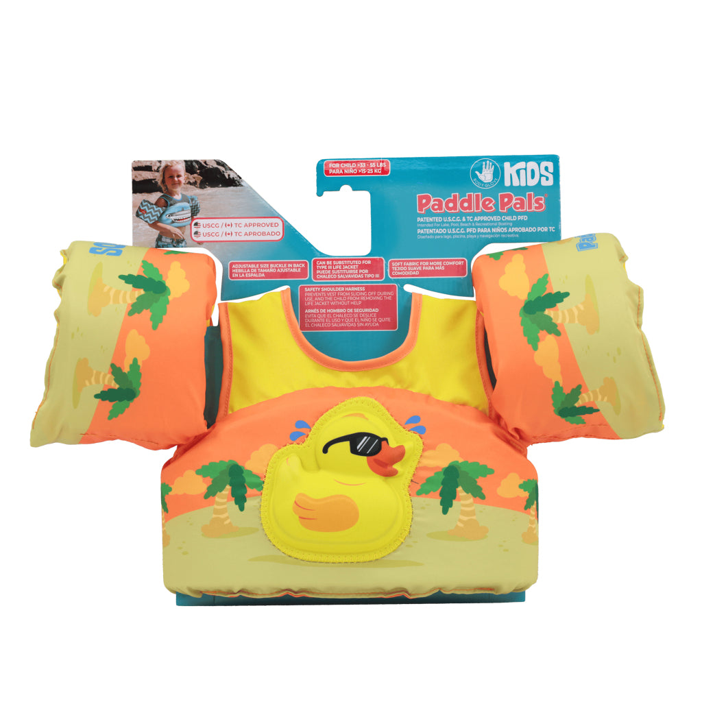 Paddle Pal Swimming Vest Duck, 3-6 years old