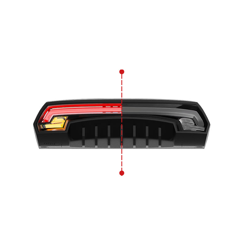 Meilan Laser Hecklicht mit Fernbedienung USB X5