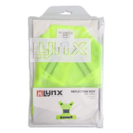 Lynx Reflectie vest unisex geel maat S