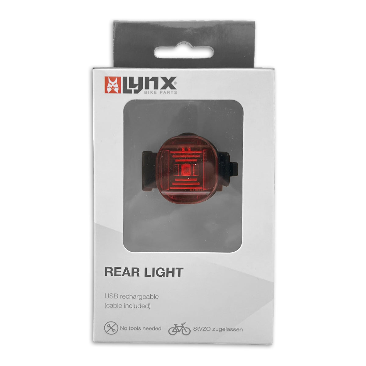 Héroe USB de luz trasera lynx