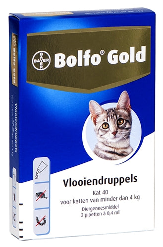 Bolfo Gold Cat Flea drops