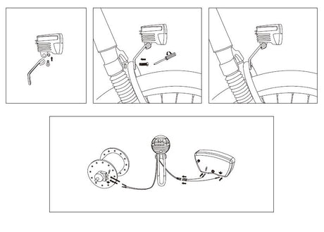 Lynx Koplamp Dynamo Sensor 30 Lux