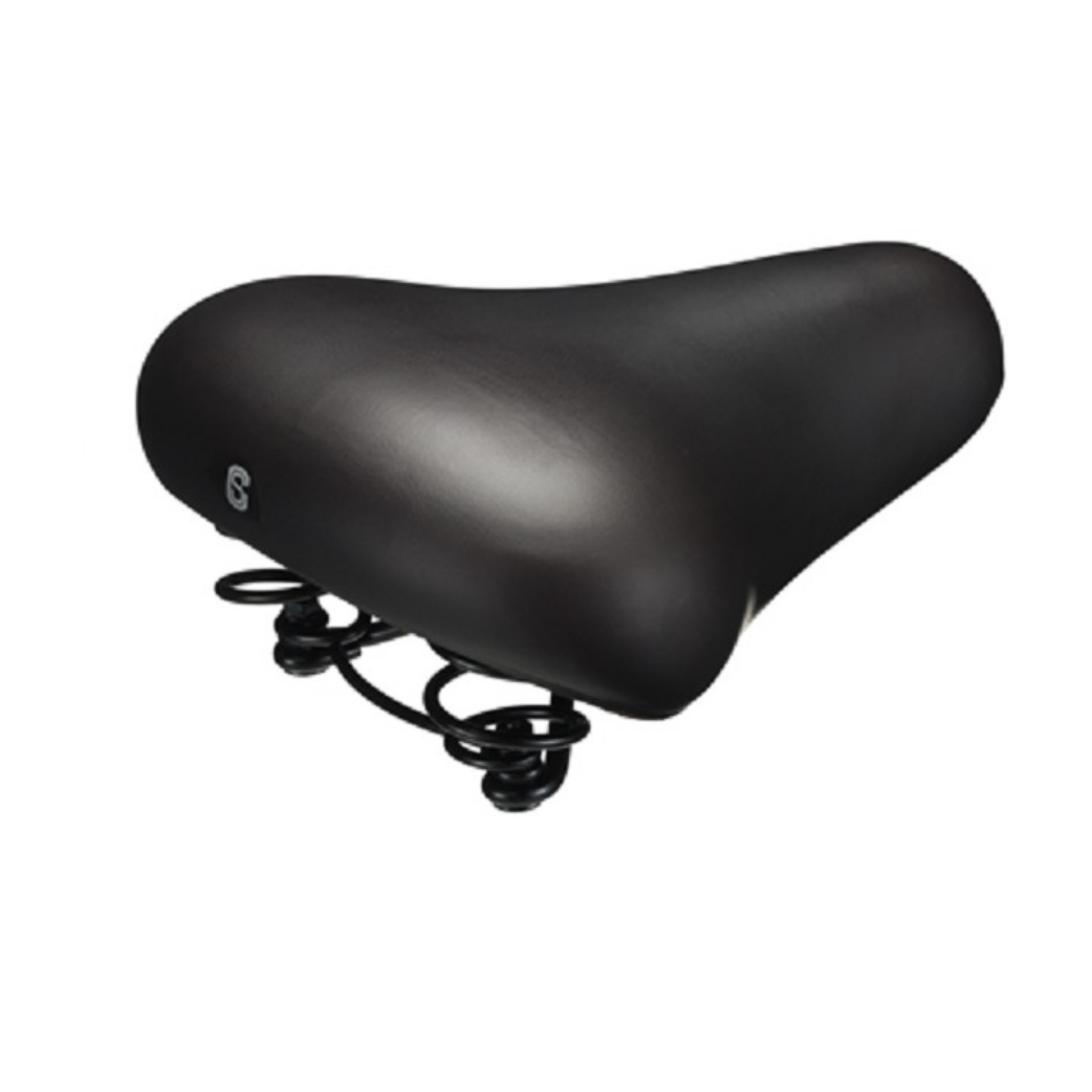 Selle Comfort Saddle City Foam Black With Strop