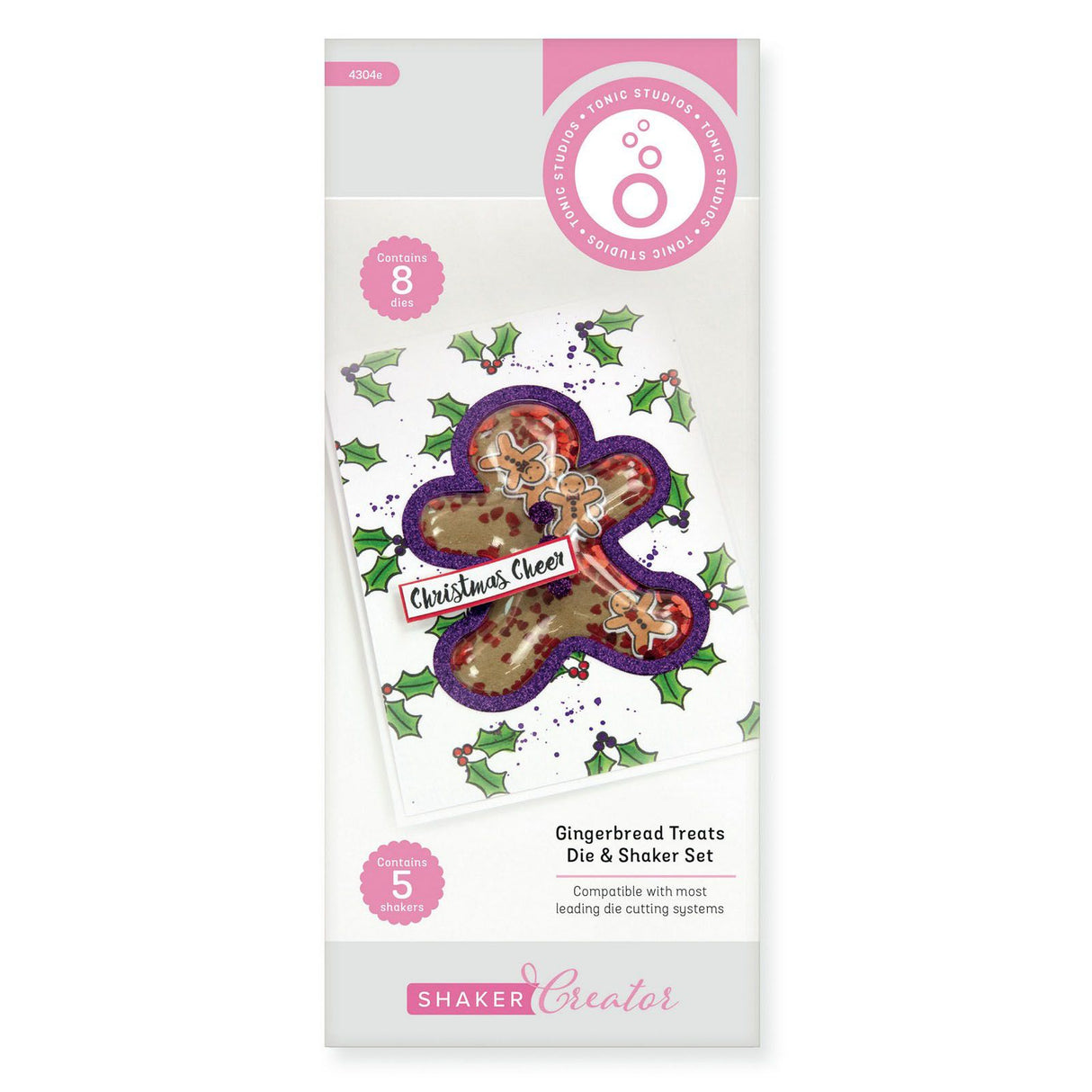 Tonic Studios • Die Shaker Set Gingerbread Treats