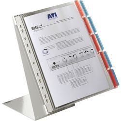 Durable 569300 Desk Display System Blue + Red 1 piece