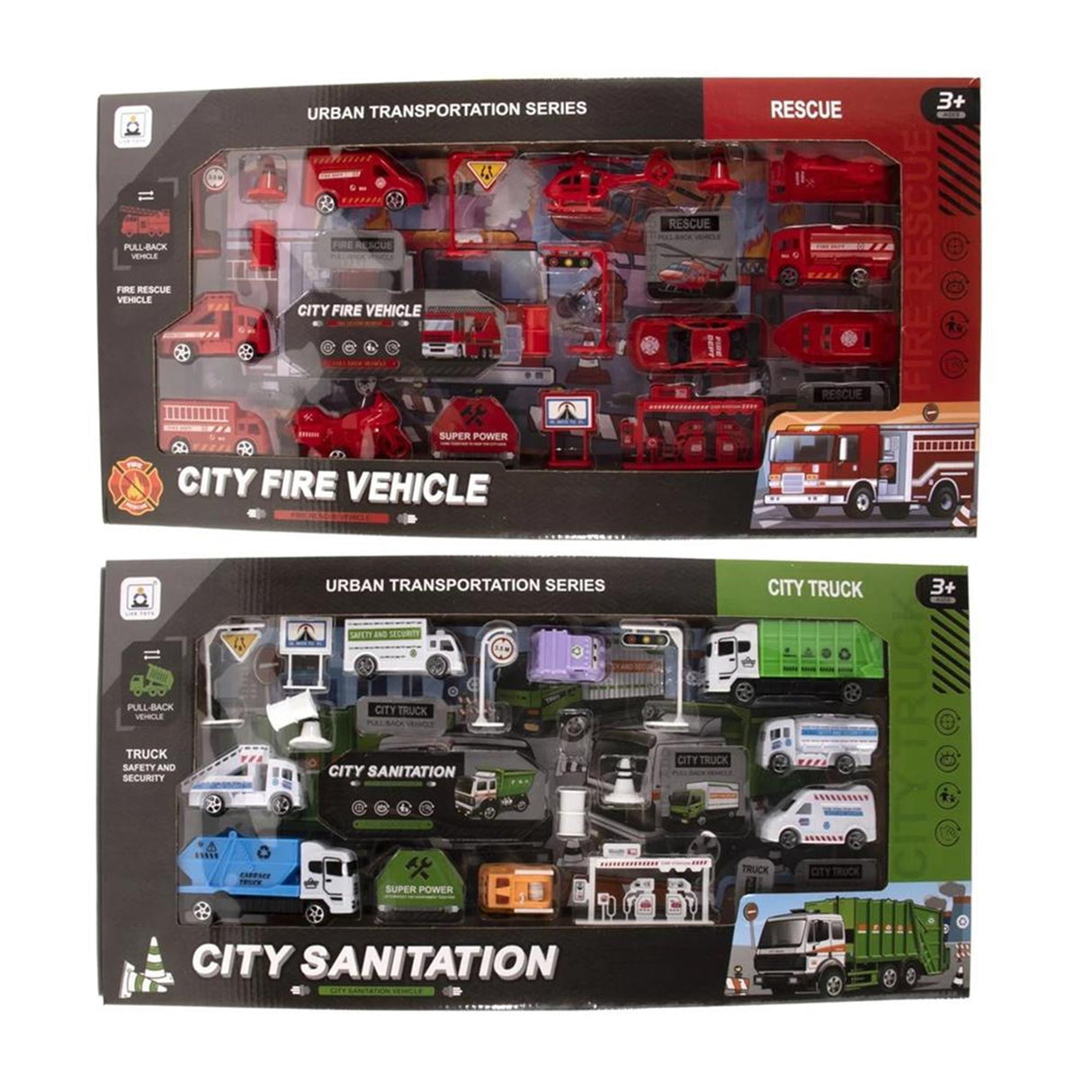 Car set 18-piece