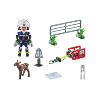Playmobil veiksmo herojai gyvūnų apsaugos ugniagesių brigada – 71467
