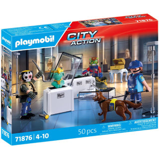 Playmobil | Aktioun Helden | Diamant Heist | Erliefnes Spillsaachen mat Spannung an Aktioun | encouragéiert Rollespiller an Teamaarbecht | mat vill Detailer an Accessoiren | fir Kanner ab 4 Joer | 71876