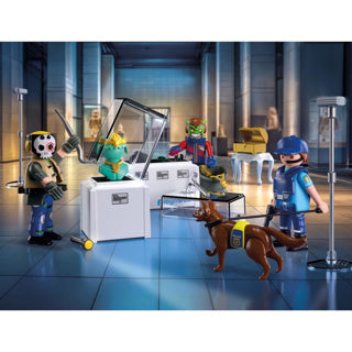 Playmobil | Aktioun Helden | Diamant Heist | Erliefnes Spillsaachen mat Spannung an Aktioun | encouragéiert Rollespiller an Teamaarbecht | mat vill Detailer an Accessoiren | fir Kanner ab 4 Joer | 71876