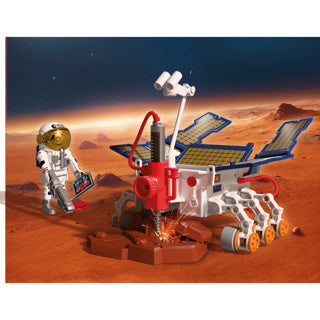 Playmobil Space ESA Mars Exploration Rover | Astronaut - Handy Rover mat Bueraarbechten Solarpanneauen | qualitativ héichwäerteg Raumspiller fir Kanner vu 4 Joer a méi | 72012