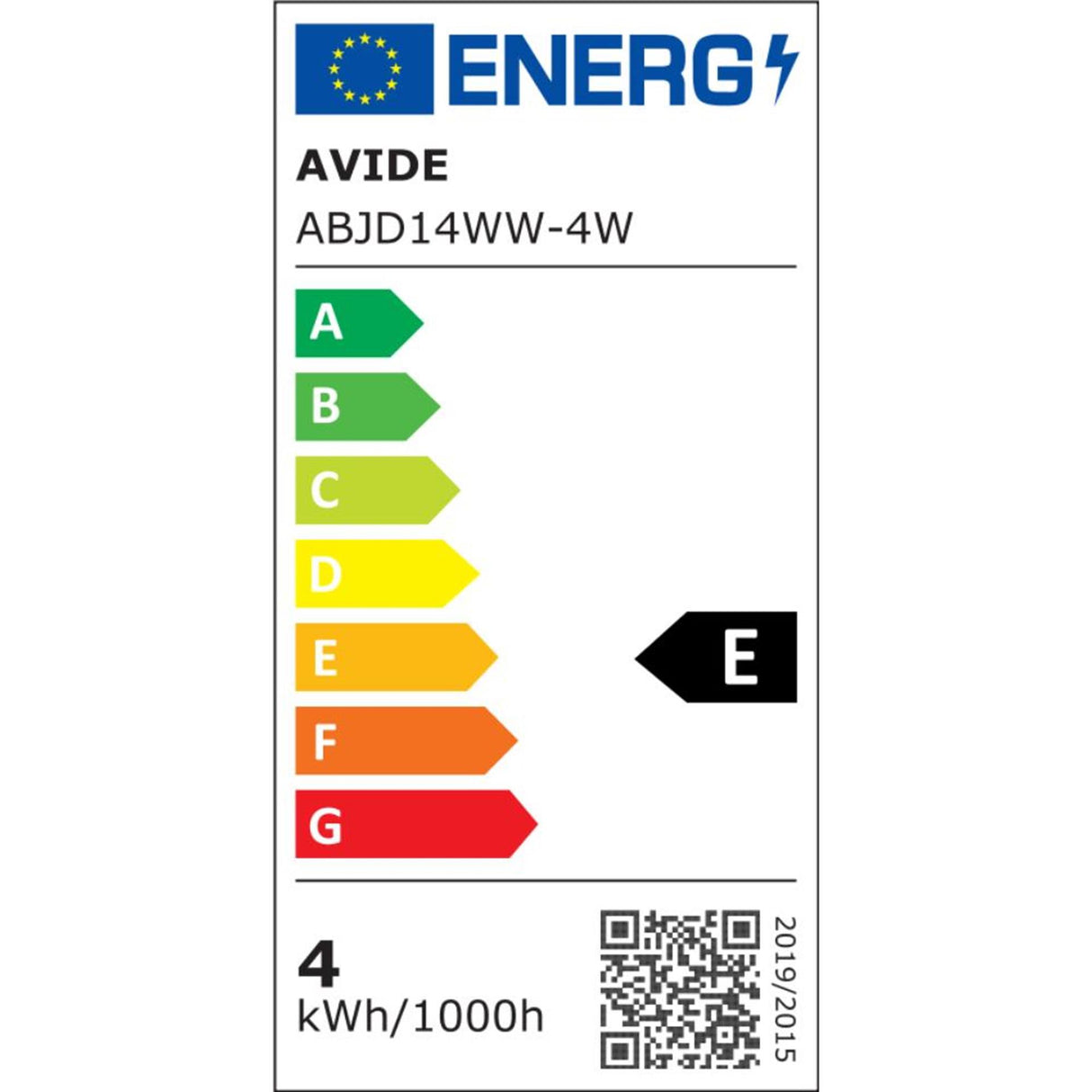 Avide LED lamp 4.2W JD E14 WW 3000K