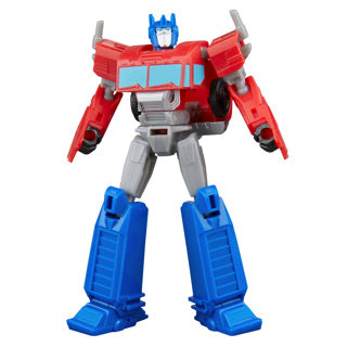 Trailer de batalha de Transformers Earthspark Optimus Prime