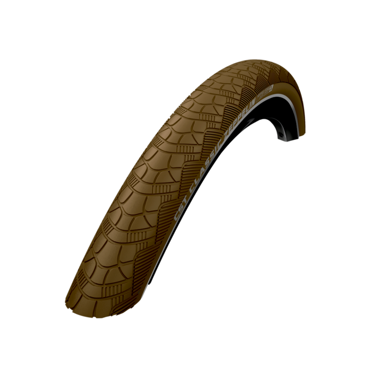 Zeppelin tire 28 x 1.75 (47-622) Rubber Brown