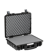 Explorer Cases 4412HL Black Suitcase with Pluck Foam