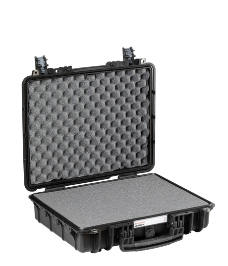 Случаи на Explorer 4412hl куфар черно с пяна с скуба