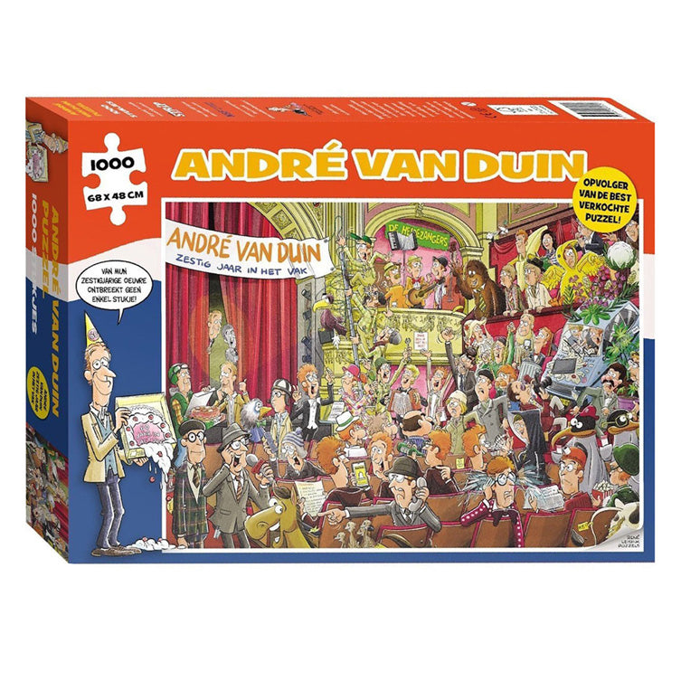 Puzzle André van Duin - 60 lat w branży, 1000st.