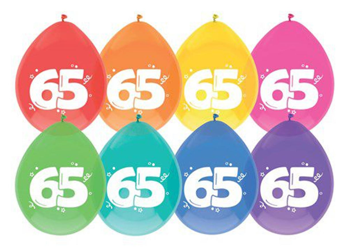 Haza baloni 65 let, pakiranje 8 kosov