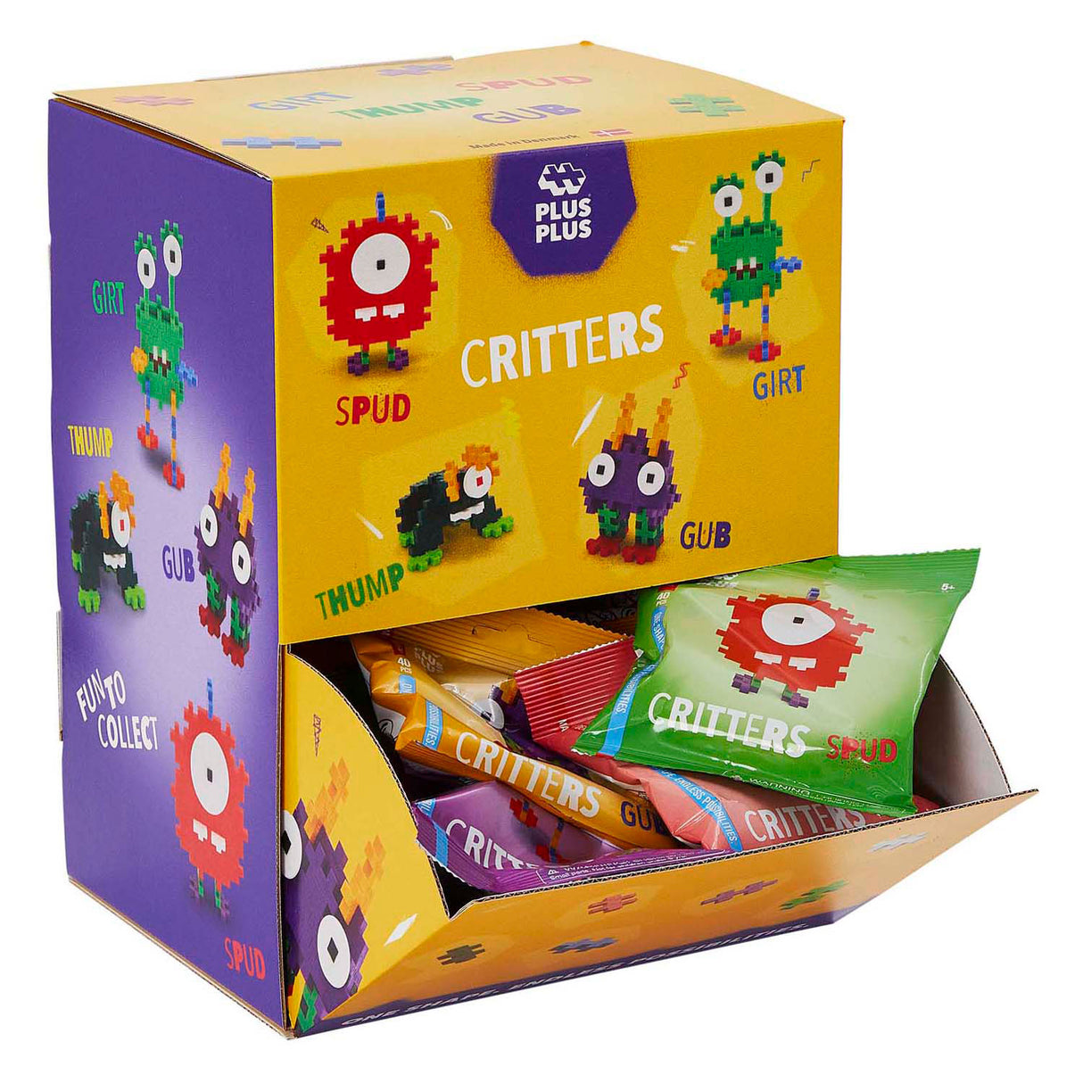Plus-plus Critters Display: 48 Stécker. (7292)