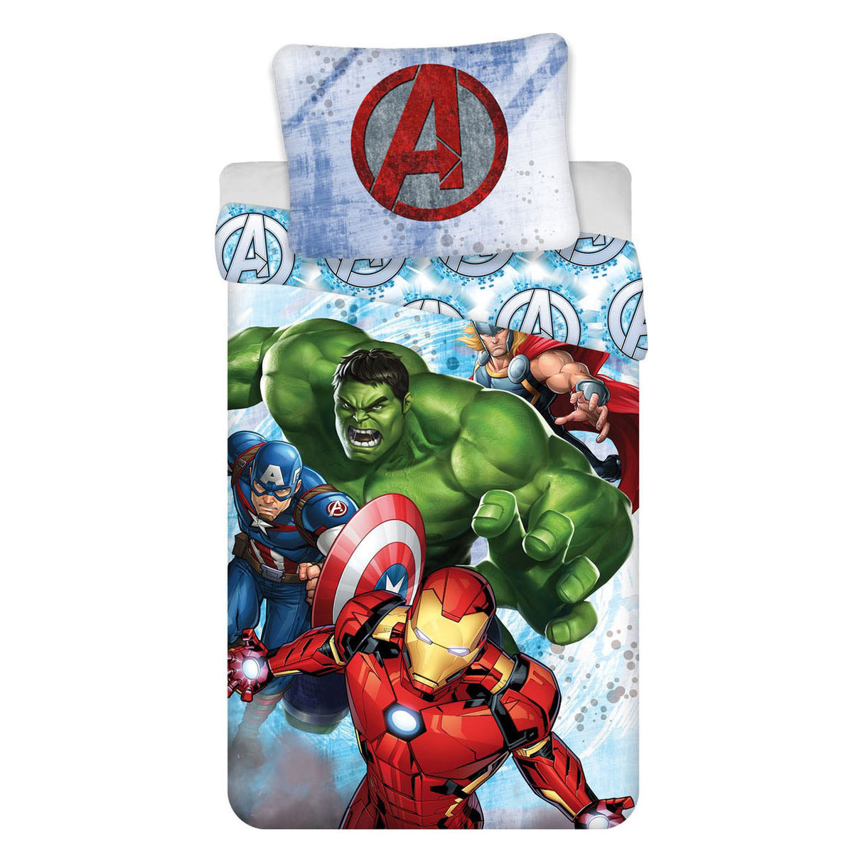 Duvet Cover Avengers Heroes, 140x200cm