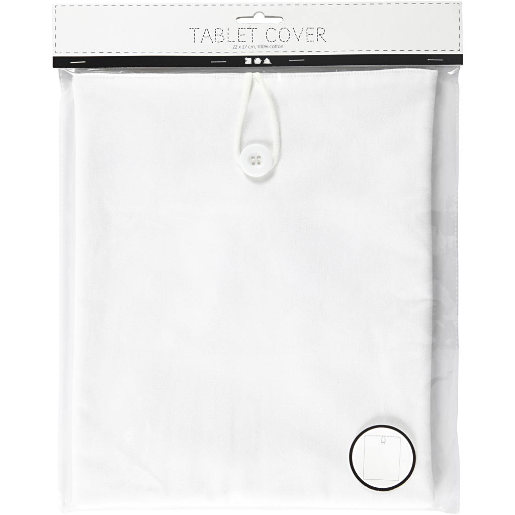 Creativ company https: www.cchobby.nl tablet-cover-size-22x27-cm-white-1-piece