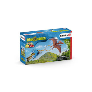 Dinosauři Schleich - honička jetpack - sada figurek - dětské hračky pro chlapce a dívky - 5 až 12 let - 7 dílů