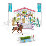 Fazenda de cavalos Schleich 42440 com casa e estábulo