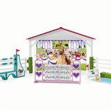 Fazenda de cavalos Schleich 42440 com casa e estábulo