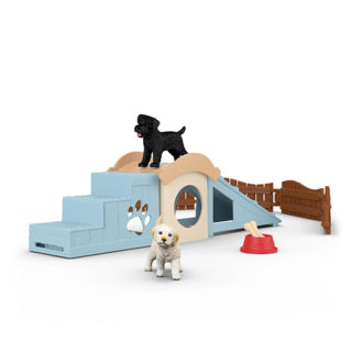 Schleich Farm World Puppy Adventure Playground 42763