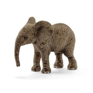 Schleich wild life - Dziecko słonia afrykańskiego - figurka do zabawy - zabawka dla dzieci dla chłopców i dziewcząt - 14763