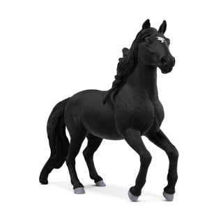 Schleich horse toy lusitano stallion black realistic figure.