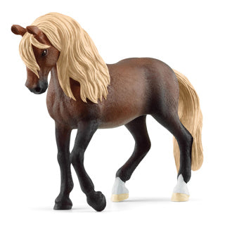 Ogier Schleich Horse Club Paso Peruano grający na figurowym koniu.