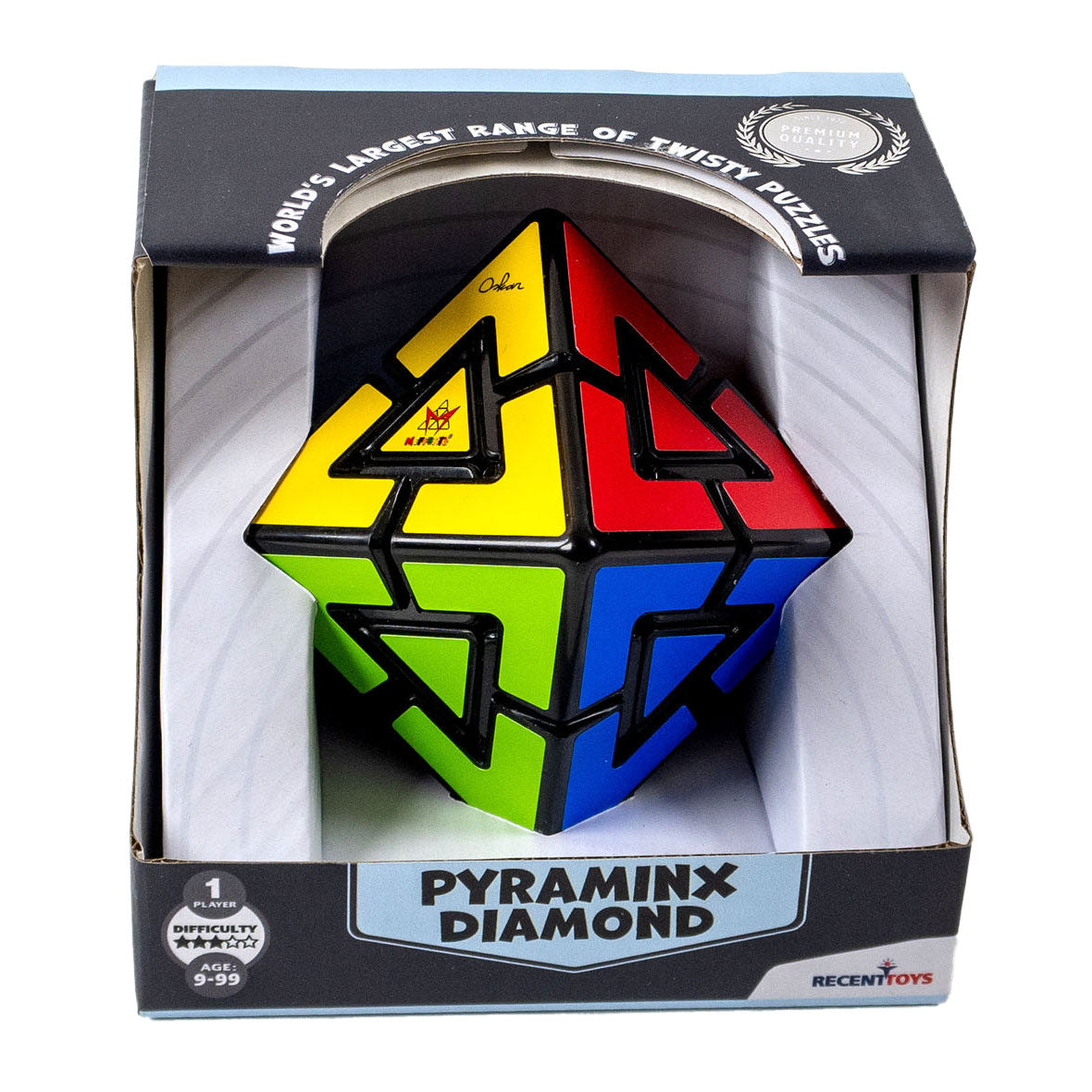 Recent toys pyraminx diamond brainteaser puzzle