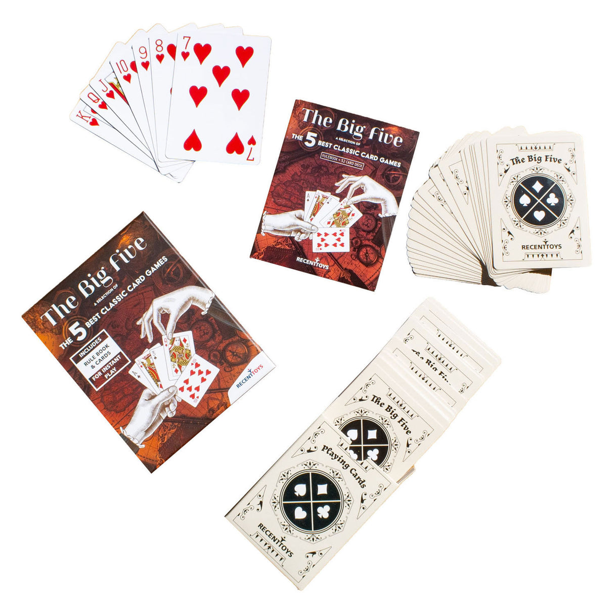 Recent toys the big five card game