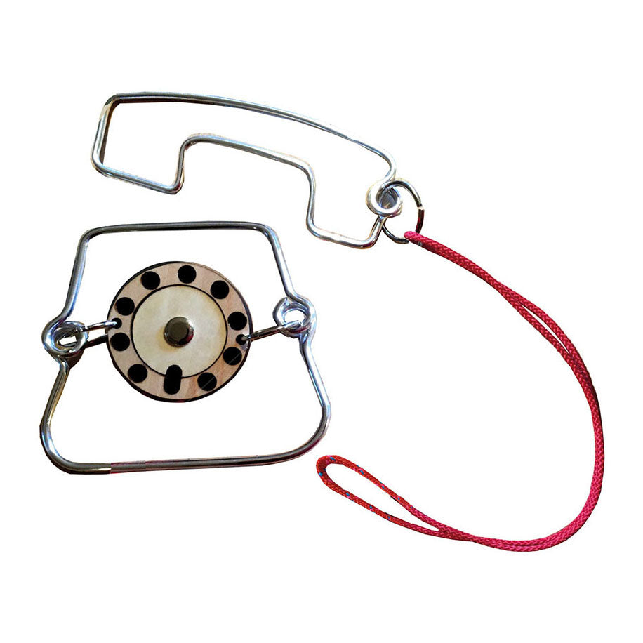 Nedávné hračky kovový telefon hlavolam