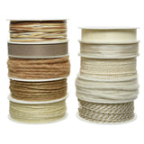 Decoris ribbon polyester 10 assorted
