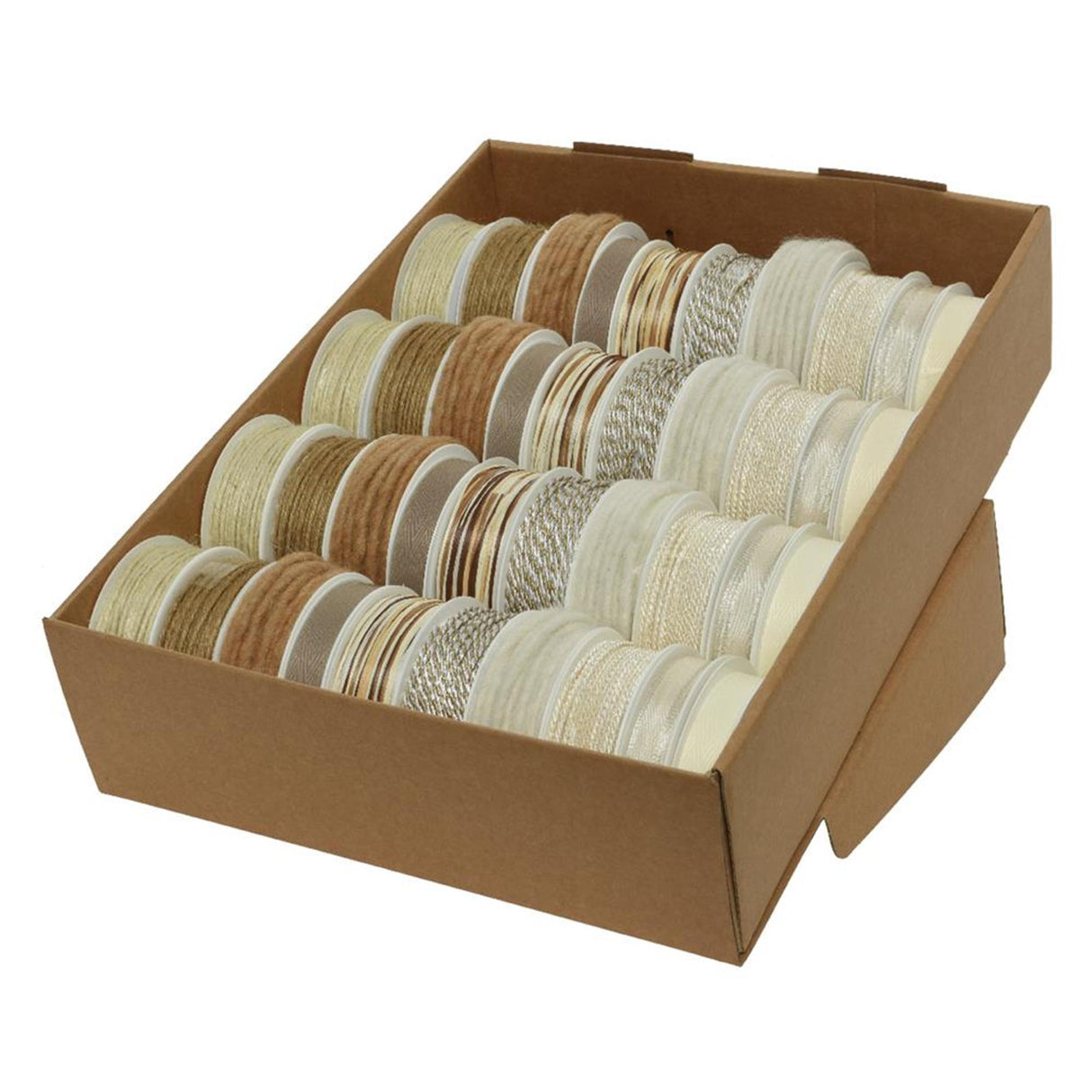 Decoris ribbon polyester 10 assorted